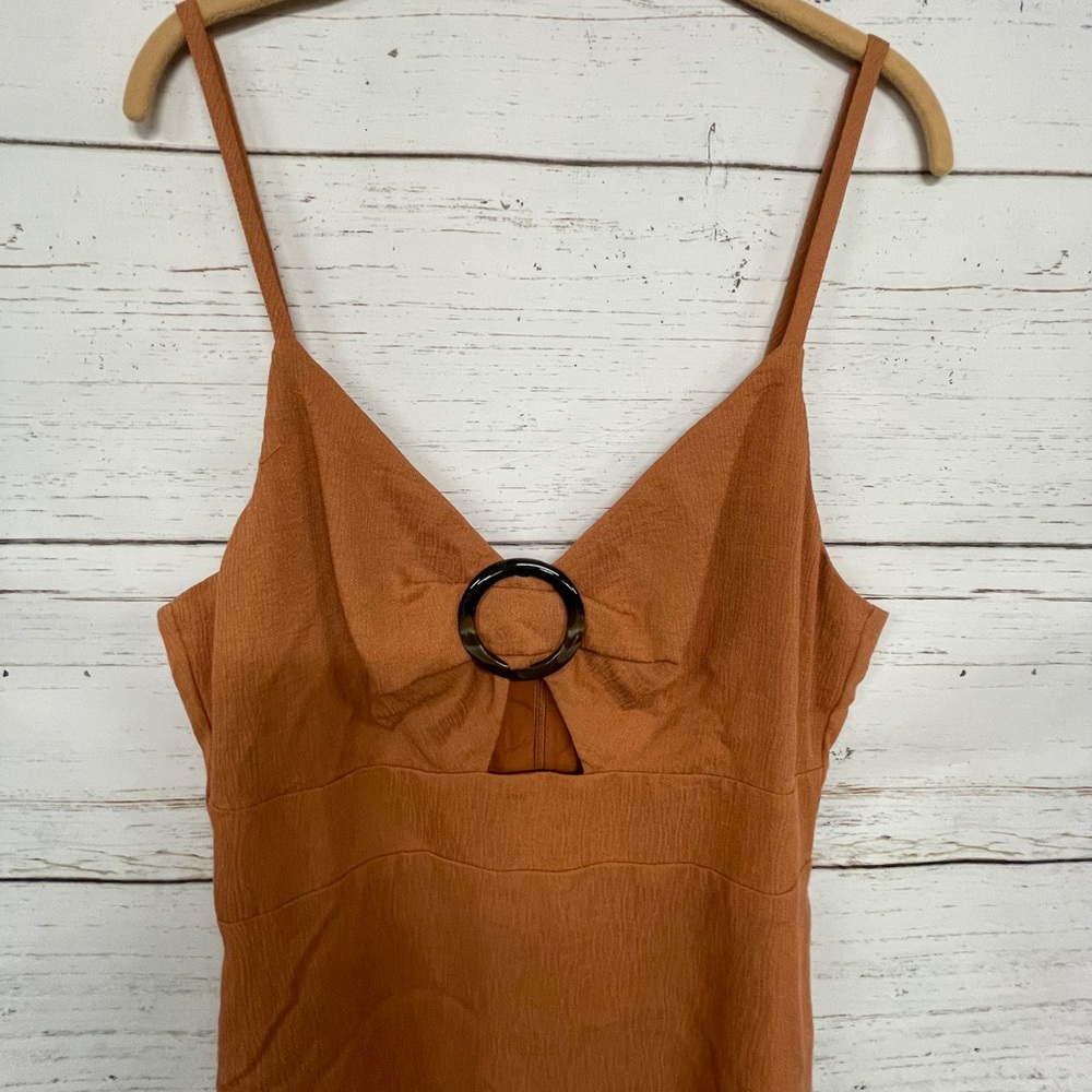 💎 Gilli Rust Colored Dress - Picture 2 of 9